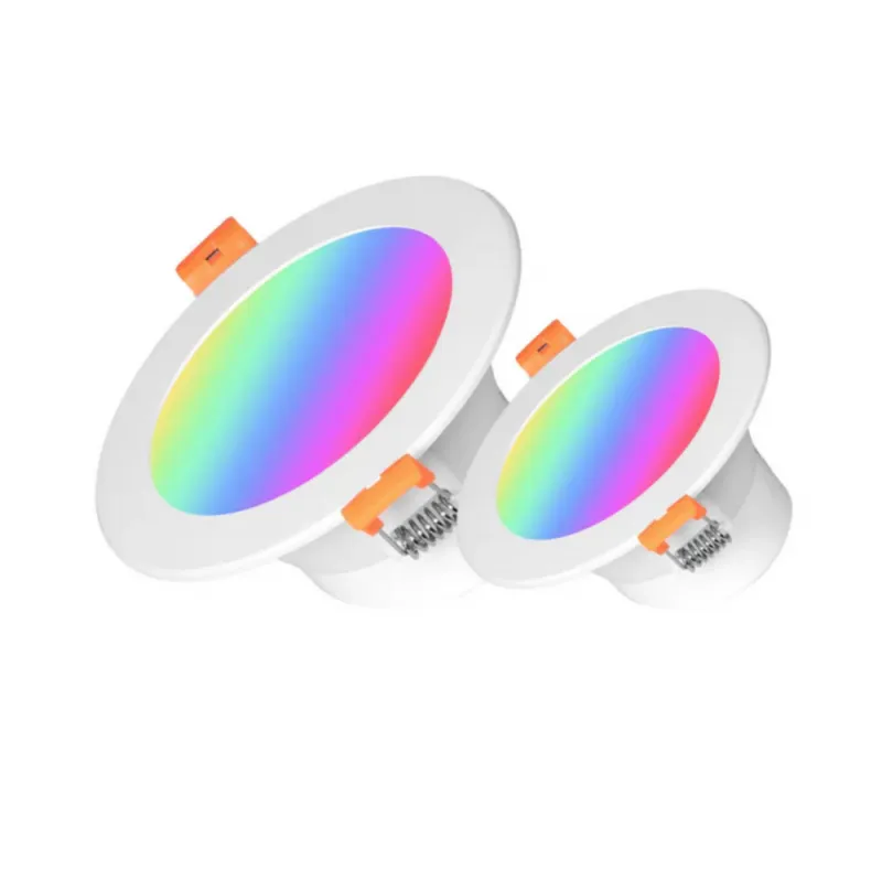 MOES - Downlight Zigbee RGB+CW 12W 4" AC 110-240V 1100 Lm