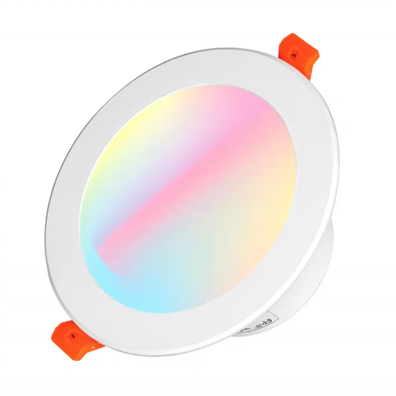MOES - Downlight WIFI Tuya RGB+CW 9W 3.5" AC 110-240V 800 lm