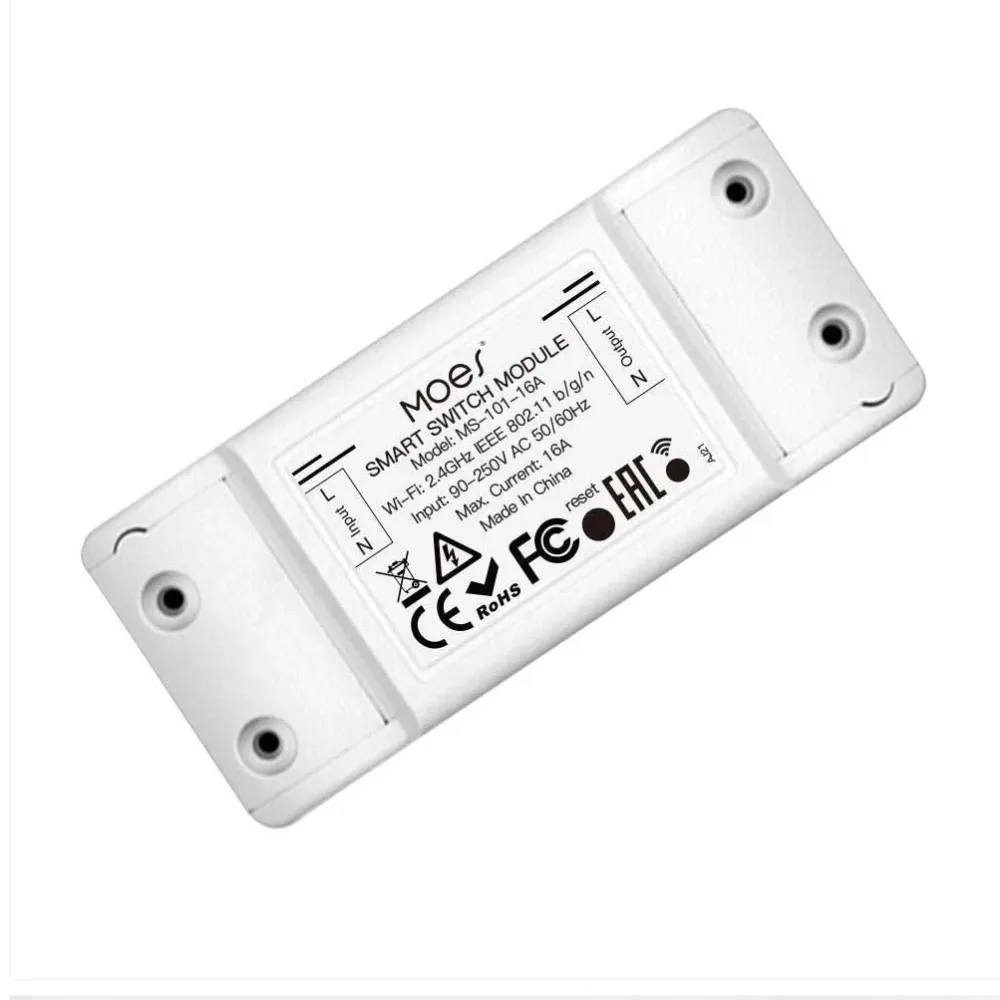 وحدة مفتاح ذكية WiFi DIY بقدرة 16A مع مراقبة التيار والجهد واستهلاك الطاقة