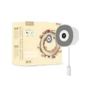 MOES Tuya WiFi Smart 3MP Window Camera for Glass Surface Full Color Night Vision Home Security Motion Detection