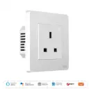 Star Ring ZigBee Smart Socket – UK Wall Embedded Outlet with Energy Monitor