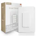 ZigBee Smart Light Switch – 1/2/3/4 Switch, App & Voice Control, Works with Alexa & Google