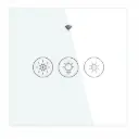 WiFi Smart Light Dimmer Switch RF433 – Glass Touch, EU Version
