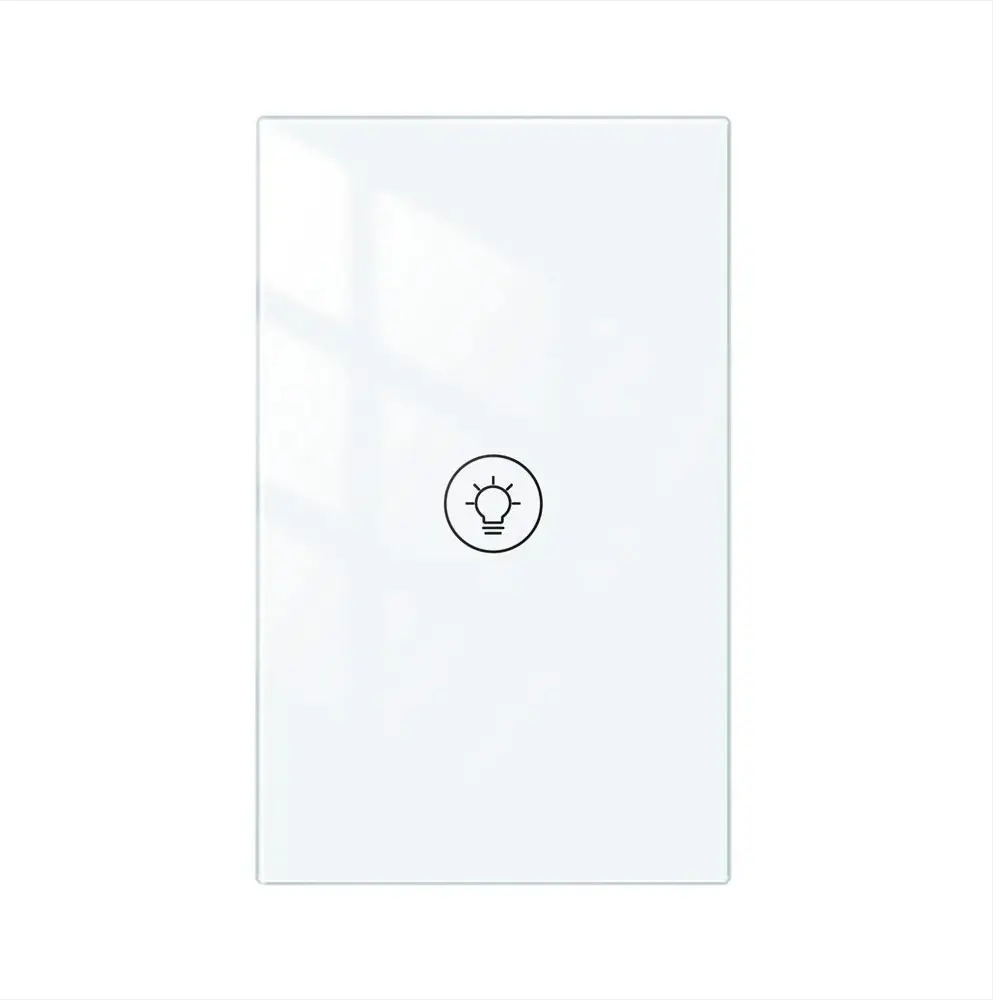 WiFi Smart Light Dimmer Touch Panel Switch – 1/2/3 Gang, US Version