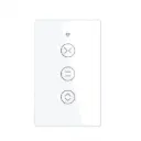 مفتاح ستائر/رول/شتر ذكي واي فاي RF433 – قطب مفرد، يتطلب سلك محايد، إصدار أمريكي