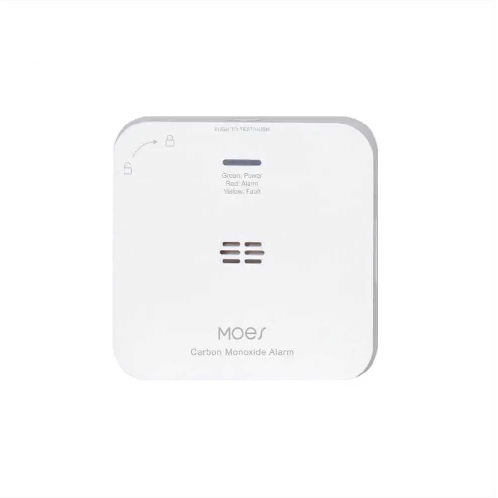 ZigBee CO Detector Alarm Wireless Gas Leak Carbon Monoxide Sensor 