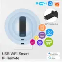 جهاز تحكم عن بُعد ذكي لاسلكي عبر WiFi وUSB يعمل بالأشعة تحت الحمراء (IR) والترددات اللاسلكية (RF) شامل/موحّد/متعدد الأجهزة
