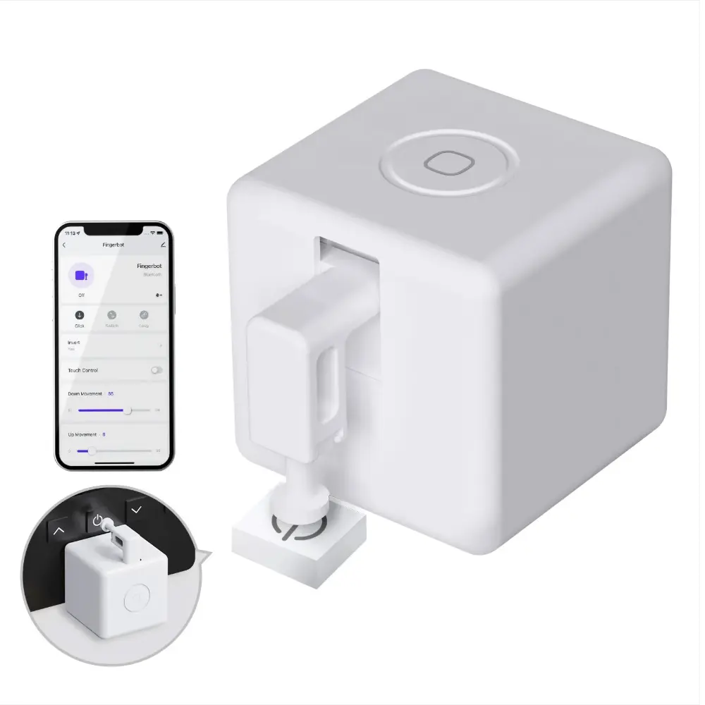 Ble Smart Fingerbot Plus, Wireless Touch Button Switch Bot ON/OFF