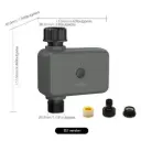BLE Smart Sprinkler Water Timer with Rain Delay Filter Washer Programmable Irrigation Timer