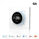 ZigBee Star Ring Smart Thermostat Temperature Controller Water Boiler Electric Heating 