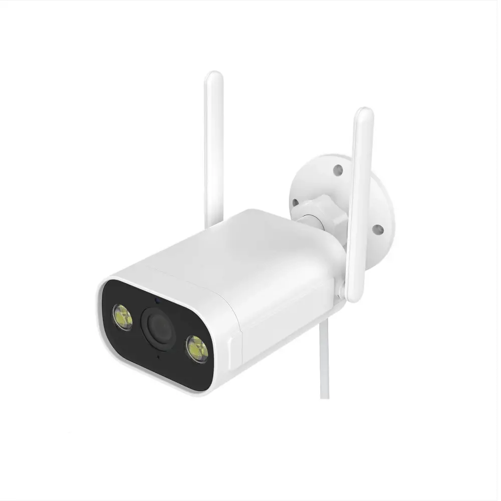 WiFi Smart Outdoor Camera HD 3MP Sound Motion Detection Color Night Vision Two-Way Audio Security Monitor 