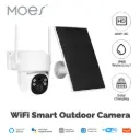 Tuya WiFi 4MP Surveillance Smart Security Camera Solar Charging IP65 Waterproof Human Tracking Full Color Night Vision