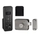 Tuya Bluetooth Smart Fingerprint Door Lock Password IPX4 Waterproof App Remote Control Unlock Key IC Card Entry Apartment