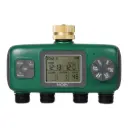 Digital Water Timer Irrigation Automatic Watering Controller Timed Watering Device Garden 4 Outlets Intelligent Timer 