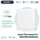 Programmable thermostat WIFI Tuya Pilot wire + Consumption measurement 