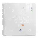 Tuya Smart Life Zigbee room thermostat on batteries white 