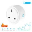 Tuya Wifi 15A Smart UK Socket Smart Plug Wireless Remote Control with Power Monitor google Home Alexa Voice Control