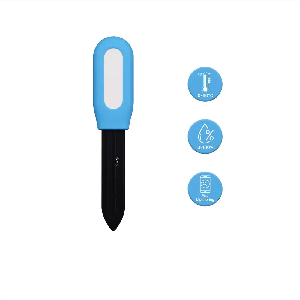 BSS-YC-STH-A Smart Soil Temperature Meter Moisture Humidity Sensor Moisture Sensor Wireless for Agriculture