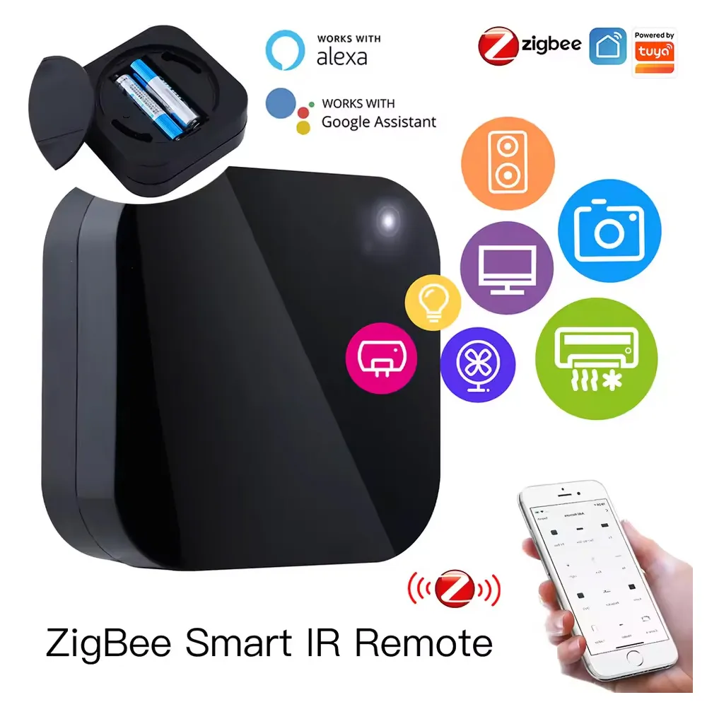 UFO-R11 ZigBee Air Conditioner TV IR Remote Works With Alexa Google Home Universal Infrared Remote Controller Powered By Tuya