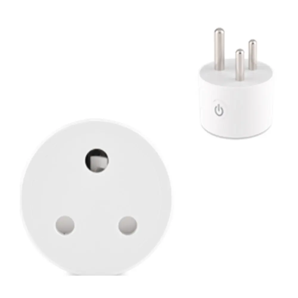 WiFi IN Smart Power Socket 10A – Universal 90–250V AC Plug with App Control