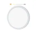 Smart WiFi Ceiling Light – Ultra-thin, RGB + White, Dimmable