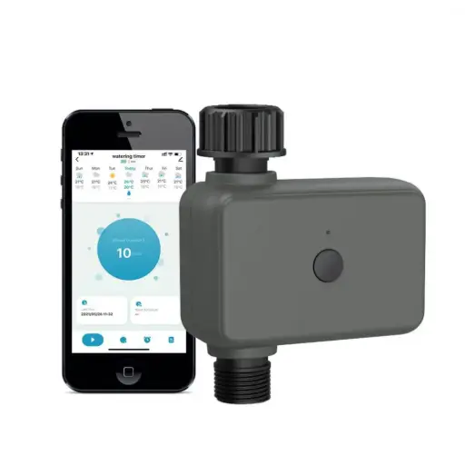 BLE Smart Sprinkler Water Timer with Rain Delay Filter Washer Programmable Irrigation Timer