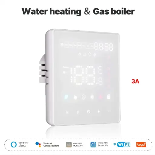 WiFi Smart Thermostat Programmable Temperature Controller Water Boiler Electric Heating 