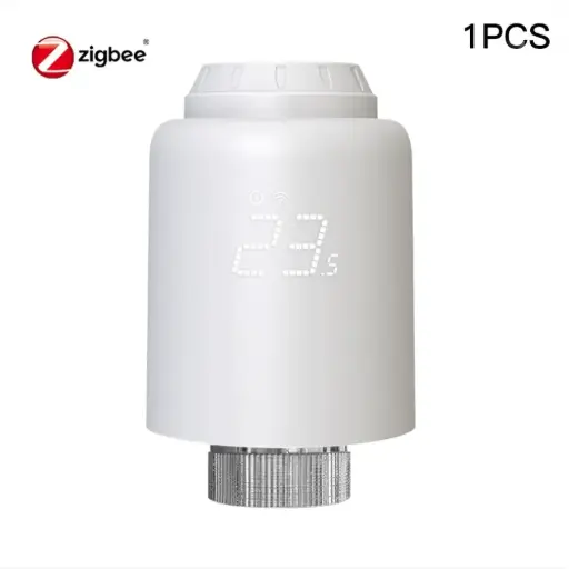 [ZTRV-PJ-601] Tuya ZigBee Radiator Valve Smart Thermostat & Remote Control for Home Heating TRV 601 