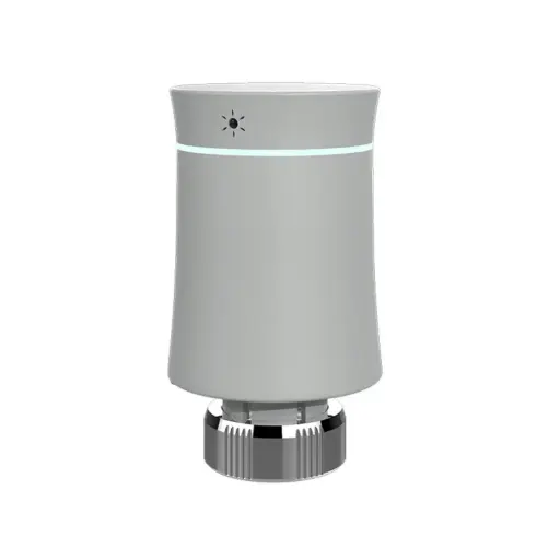 BRT-100 Smart WiFi Zigbee Wireless Digital Thermostatic Radiator Valve (TRV) ABS Home Heating Thermostat Controller Remote