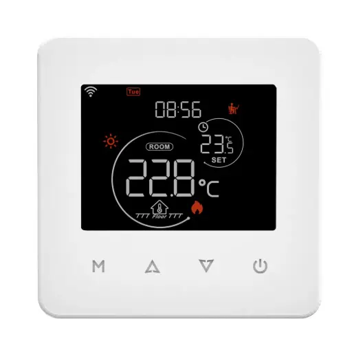 Tuya WiFi Thermostat Room Temperature Controller Water/Electric Floor Heating Gas Boiler App Control Alexa Google Home