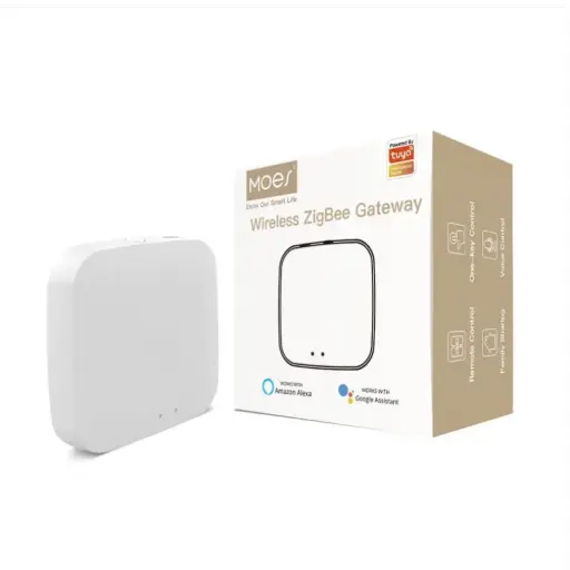 [ZHUB-W] Tuya ZigBee Smart Gateway Hub Smart Home Automation for All Tuya ZigBee3.0 Smart Products 